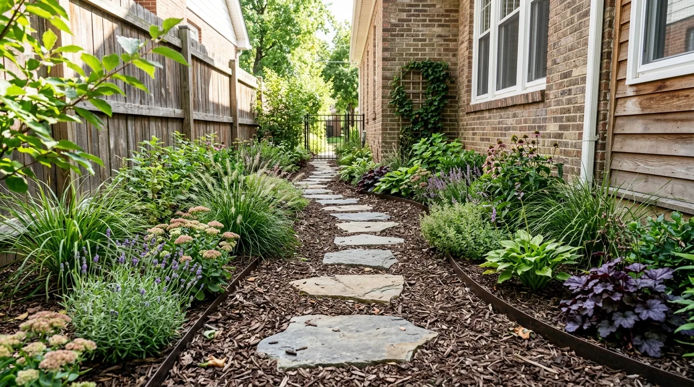 Minimal Mulch Garden